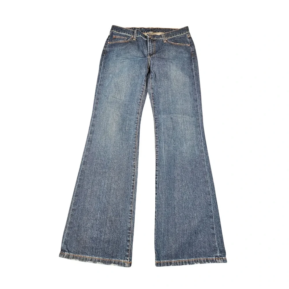 Lauren Jeans Co Ralph Lauren Stretch Kelly Bootcut Jeans Womens Size 10x32 Blue